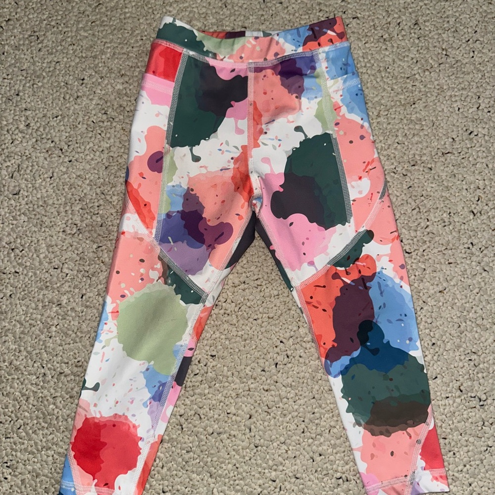 Zyia watercolor Kids Leggings